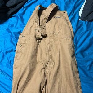 Bob cat overalls! Size large